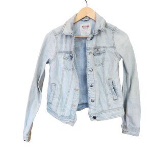 Vintage Light Wash Denim Jacket Mossimo Supply Co. Size S Womens Casual Outerwea